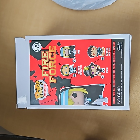 FUNKO POP ANIMATION FIRE FORCE 979 IRIS FIGURE IN BOX - Picture 2 of 2